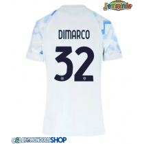 Maglie da calcio Inter Milan Federico Dimarco #32 Seconda Maglia Femminile 2025-26 Manica Corta